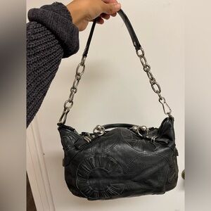 Black coach purse